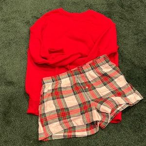 Stars Above sweatshirt and boxer set size XS